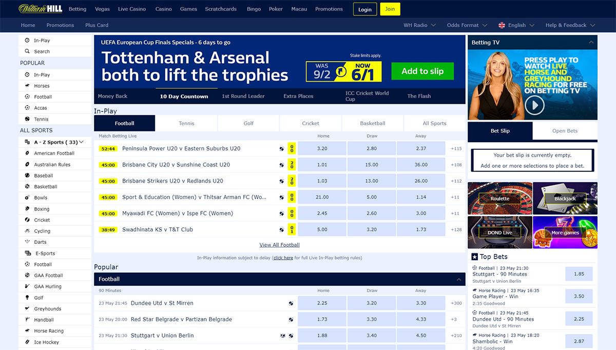 william hill site